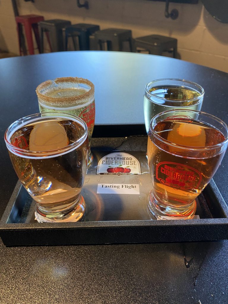 There are a wide array of Ciders made by Riverhead Ciderhouse